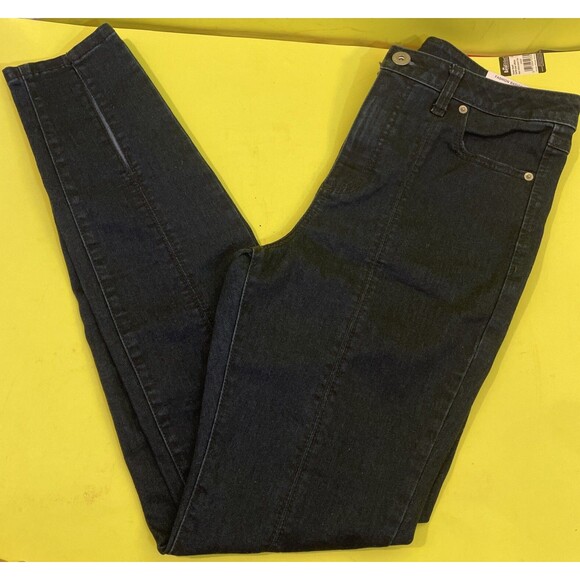 INC International Concepts Denim - INC Womens 10/30S Jeans Blue Denim Madison Skinny Mid Rise 5-Pocket 27.5" Inseam